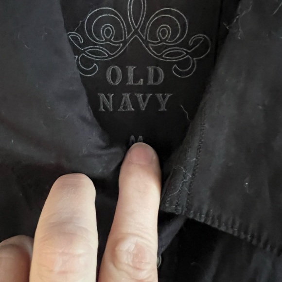 Old Navy Men’s Black Button Down Shirt. Size M. - Picture 5 of 8